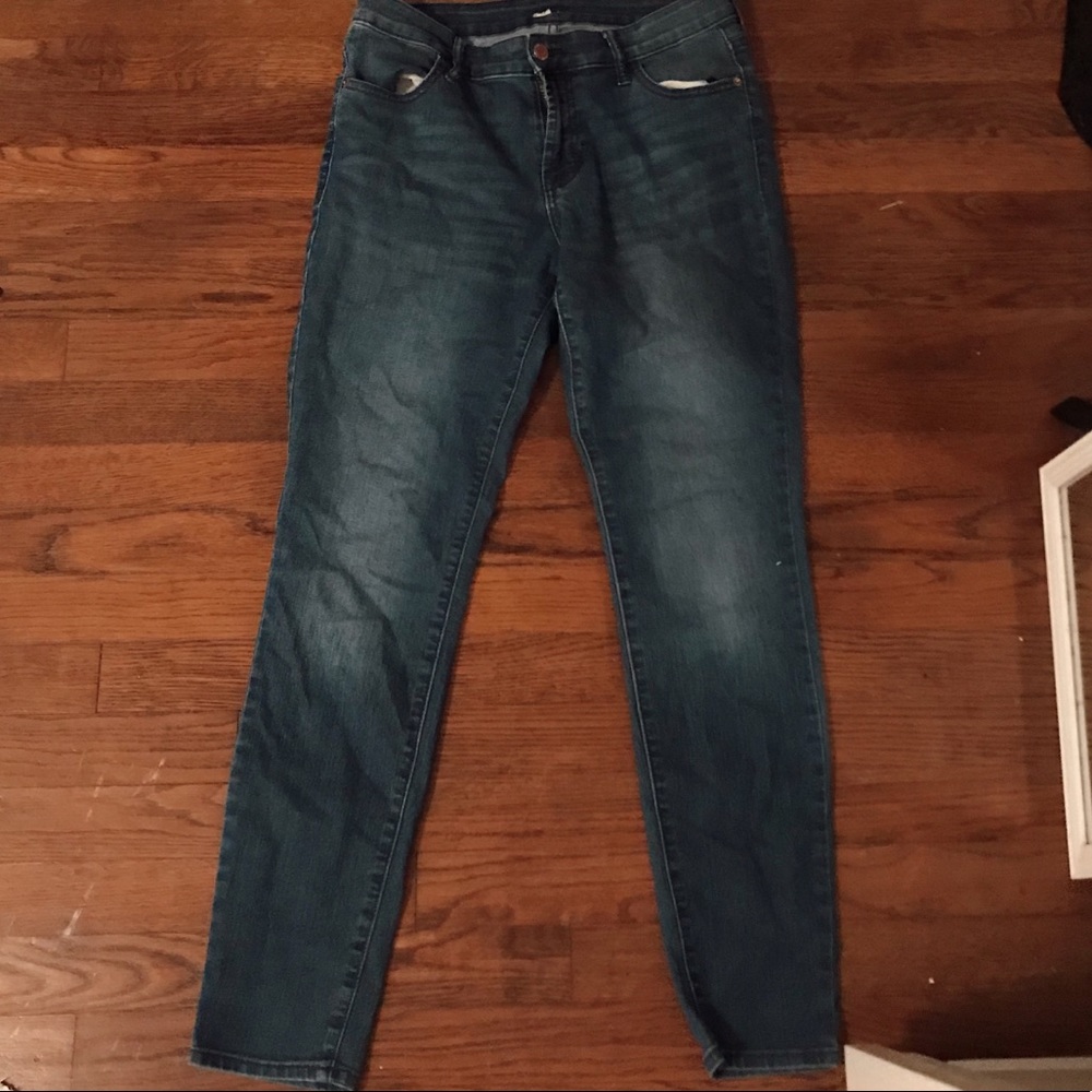basic blue jeans